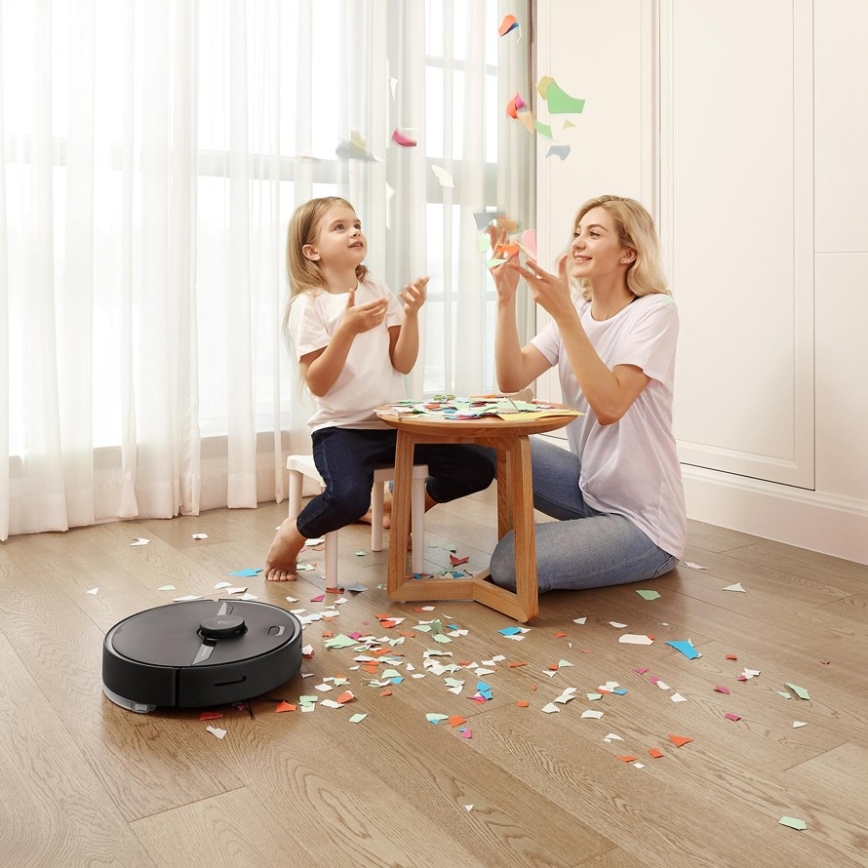 Xiaomi Smart Roborock Robotstøvsuger S6 Pure 58W Wi-Fi sort