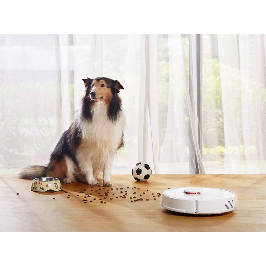 Xiaomi - Smart robotstøvsuger ROBOROCK S6 42W Wi-Fi hvid