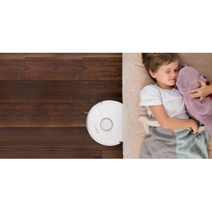Xiaomi - Smart robotstøvsuger ROBOROCK S6 42W Wi-Fi hvid