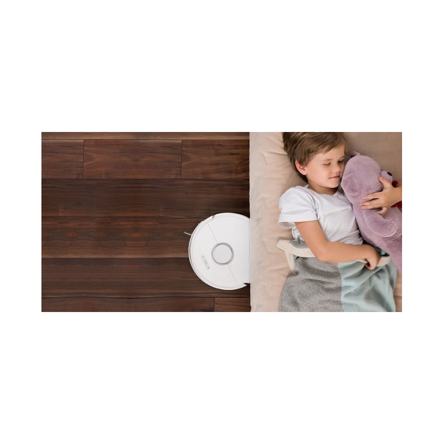 Xiaomi - Smart robotstøvsuger ROBOROCK S6 42W Wi-Fi hvid