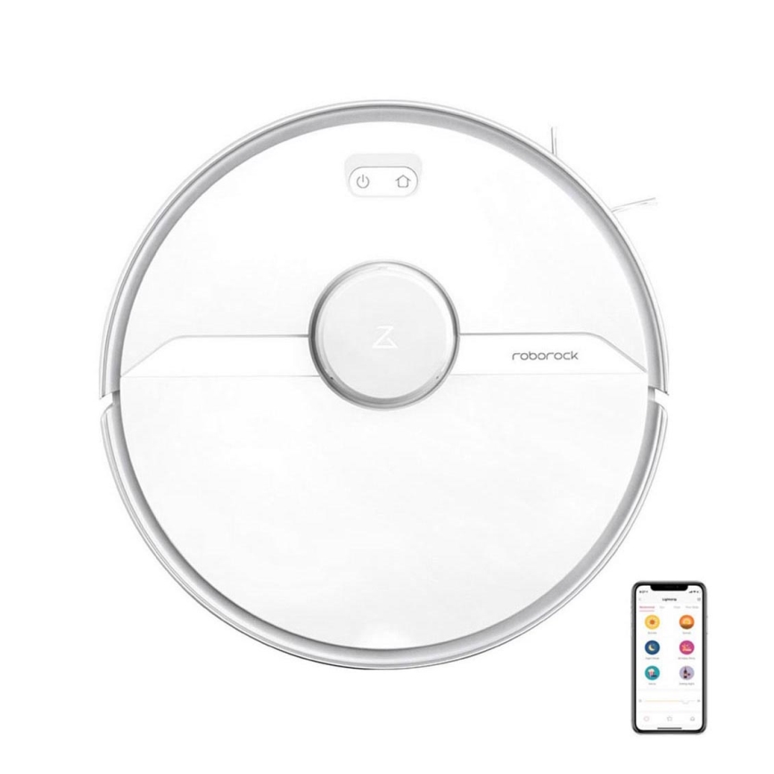 Xiaomi - Smart robotstøvsuger ROBOROCK S6 Pure 58W Wi-Fi hvid