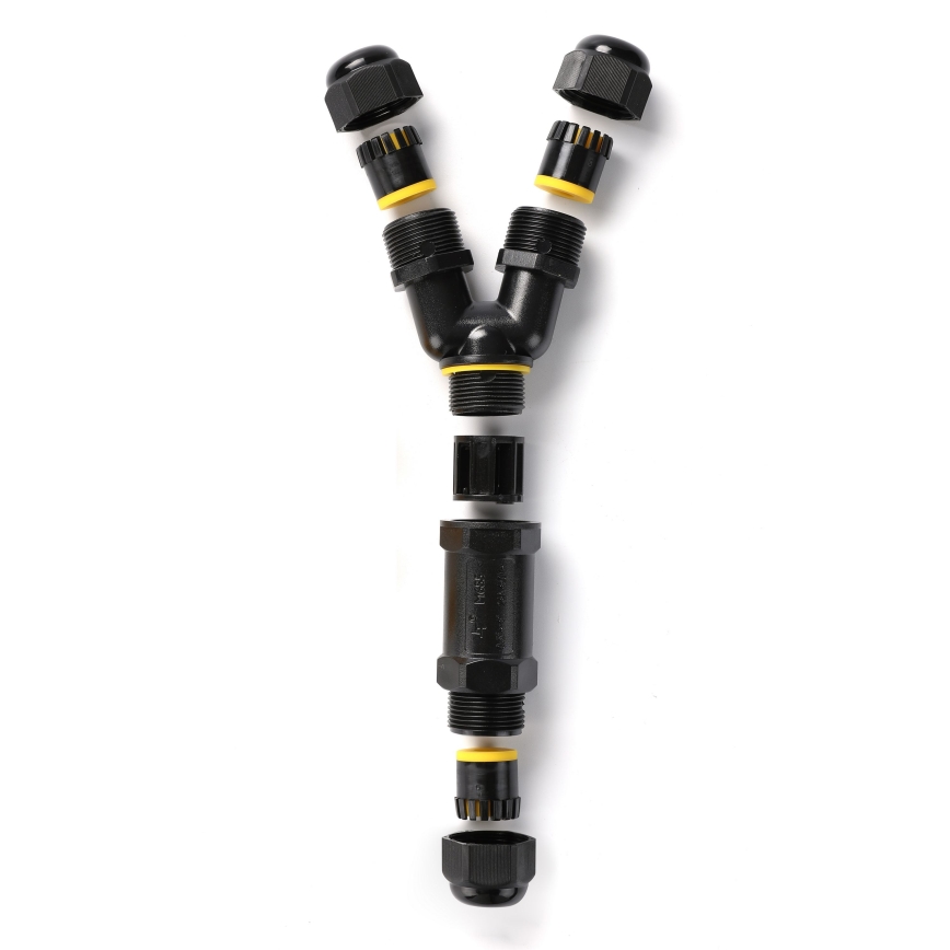 Y-tilslutningsstik IP68 450V