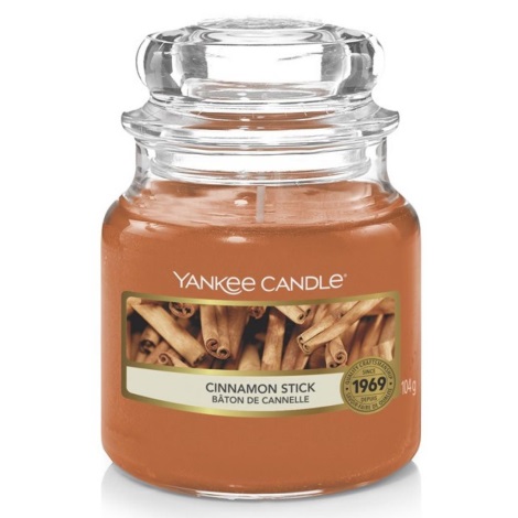 Yankee Candle - Duftlys CINNAMON STICK lille 104g 20-30 timer