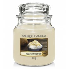 Yankee Candle - Duftlys COCONUT RICE CREAM 411g 65-75 timer