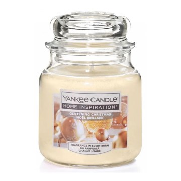 Yankee Candle - Duftlys GLISTENING CHRISTMAS lille 104g 20-30 timer