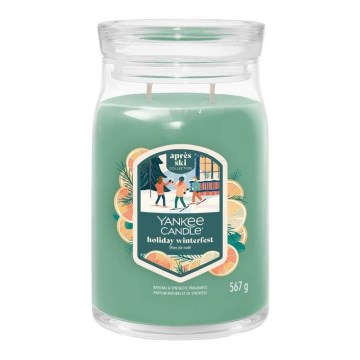 Yankee Candle - Duftlys HOLIDAY WINTERFEST stor 567g 60-90 timer