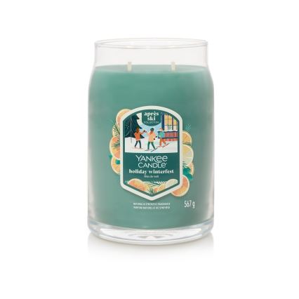 Yankee Candle - Duftlys HOLIDAY WINTERFEST stor 567g 60-90 timer