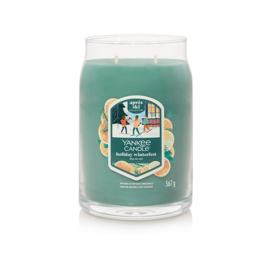 Yankee Candle - Duftlys HOLIDAY WINTERFEST stor 567g 60-90 timer