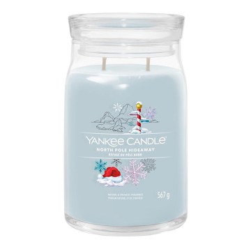 Yankee Candle - Duftlys NORTH POLE HIDEAWAY stor 567g 60-90 timer