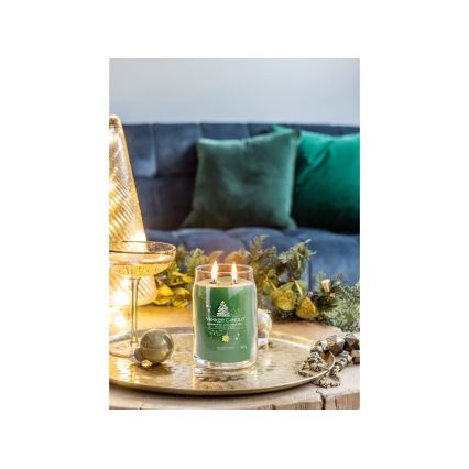 Yankee Candle - Duftlys SHIMMERING CHRISTMAS TREE stor 567 g 60-90 timer