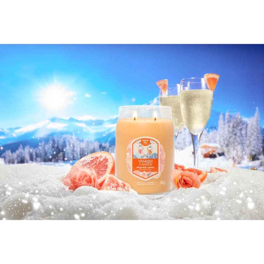 Yankee Candle - Duftlys SLOPESIDE SPRITZ stor 567g 60-90 timer