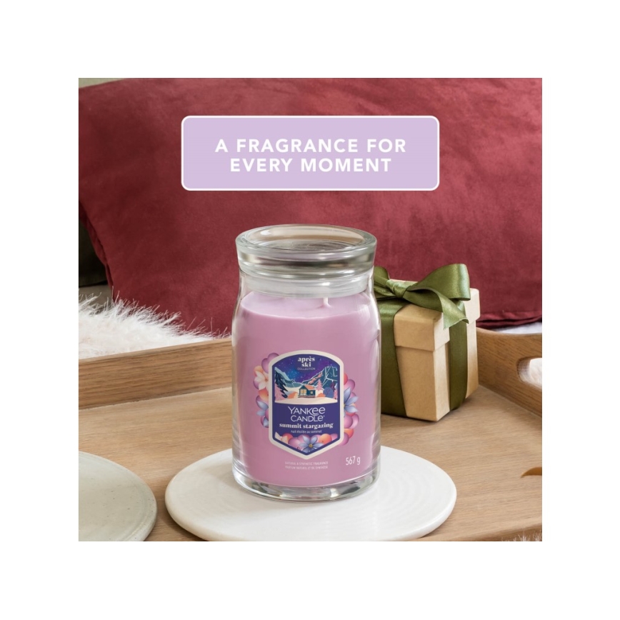 Yankee Candle - Duftlys SUMMIT STARGAZING stor 567g 60-90 timer.