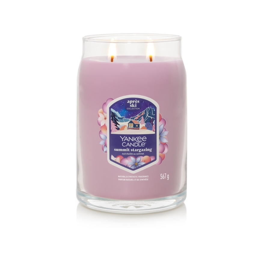 Yankee Candle - Duftlys SUMMIT STARGAZING stor 567g 60-90 timer.