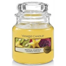 Yankee Candle - Duftlys TROPICAL STARFRUIT lille 104g 20-30 timer