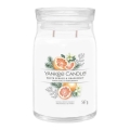 Yankee Candle - Duftlys WHITE SPRUCE & GRAPEFRUIT stor 567 g 60-90 timer