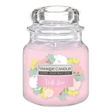 Yankee Candle - Duftlys WITH LOVE midte 340 g 65-75 timer