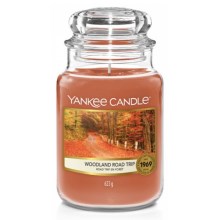 Yankee Candle - Duftlys WOODLAND ROAD TRIP stor 623 g 110-150 timer