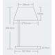 Yeelight - LED bordlampe m. trådløs opladning dæmpbar Staria Bedside Lamp Pro LED/20W/230V Wi-Fi