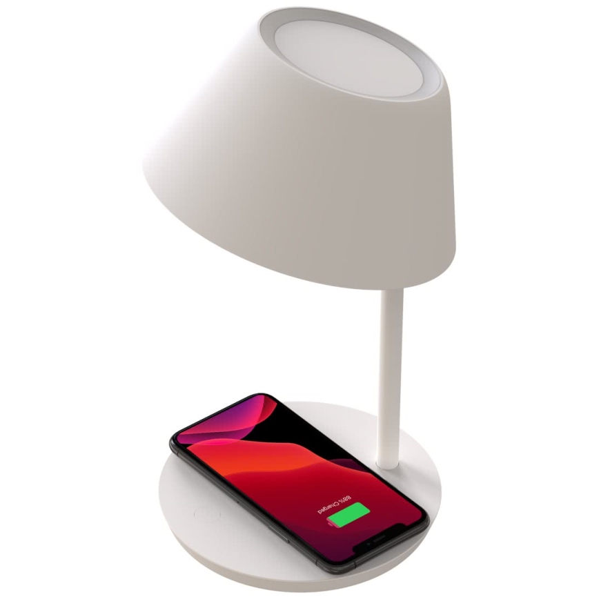 Yeelight - LED bordlampe m. trådløs opladning dæmpbar Staria Bedside Lamp Pro LED/20W/230V Wi-Fi