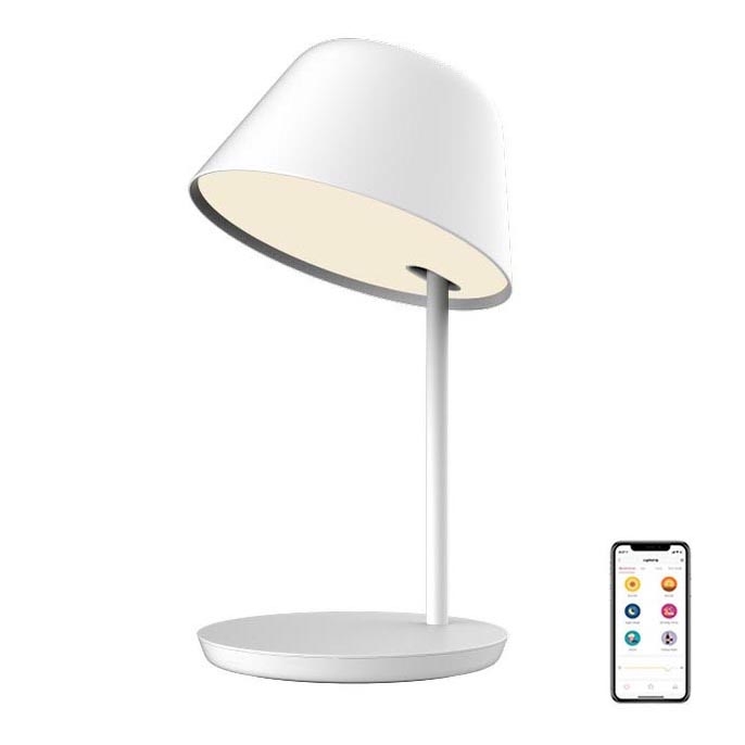 Yeelight - LED bordlampe m. trådløs opladning dæmpbar Staria Bedside Lamp Pro LED/20W/230V Wi-Fi