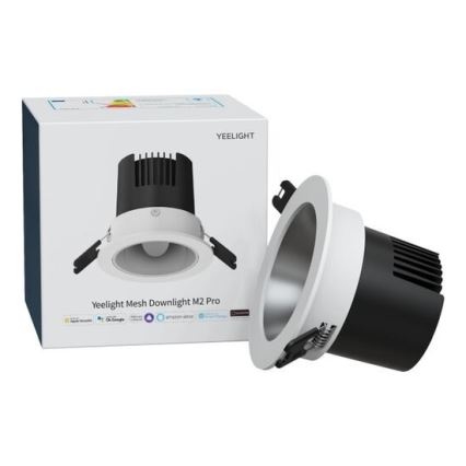 Yeelight - LED indbygningsspot dæmpbar MESH DOWNLIGHT M2 PRO LED/8W/230V Bluetooth