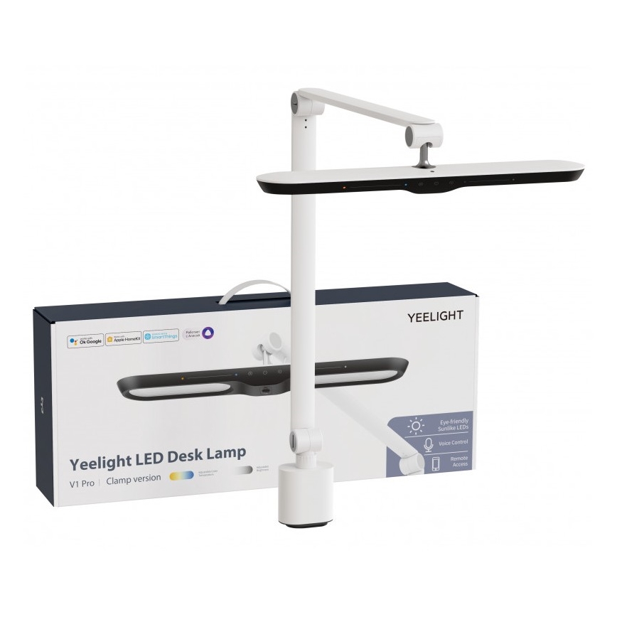 Yeelight - LED lampe med klemme og sensor dæmpbar LED/12W/230V Wi-Fi Ra90