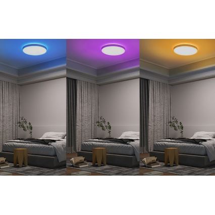 Yeelight - LED loftlampe dæmpbar RGB-farver ARWEN 450S LED/50W/230V CRI 90 + fjernbetjening Wi-Fi/Bluetooth