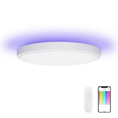 Yeelight - LED loftlampe dæmpbar RGB-farver ARWEN 550S LED/50W/230V CRI 90 + fjernbetjening Wi-Fi/Bluetooth