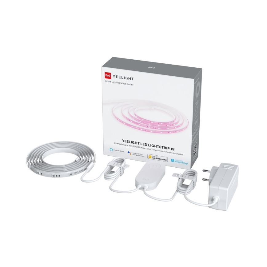 Yeelight - LED lysbånd dæmpbart RGB-farver LED/7,5W/230V Wi-Fi 2 m