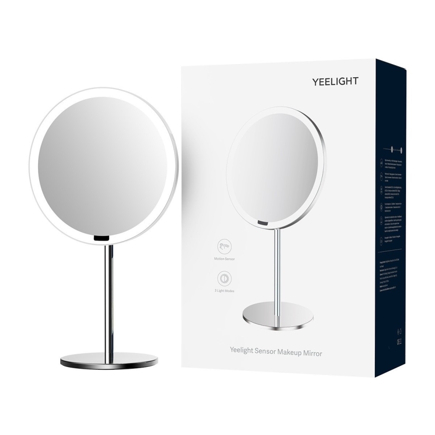 Yeelight – LED makeupspejl med sensor dæmpbart LED/5W/USB Ra95