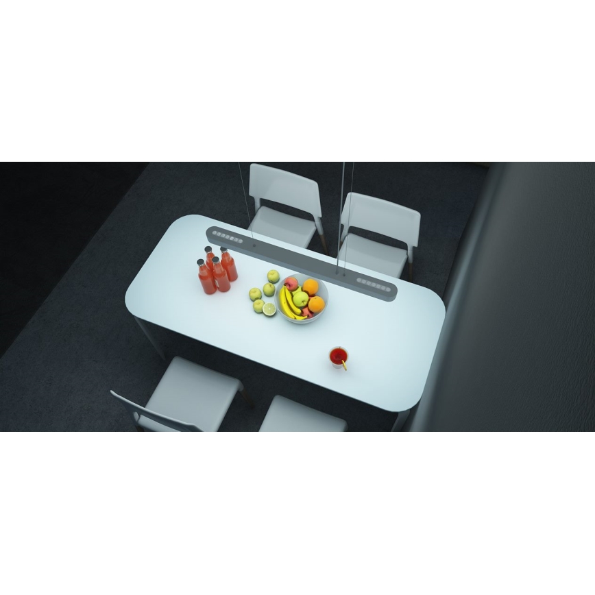 Yeelight - LED pendel dæmpbar RGB-farver CRYSTAL LED/33W/230V Ra95 Wi-Fi/Bluetooth