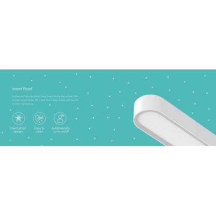 Yeelight - LED pendel dæmpbar RGB-farver CRYSTAL LED/33W/230V Ra95 Wi-Fi/Bluetooth