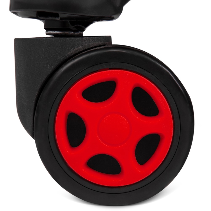 Yenkee - Gaming stol sort/rød