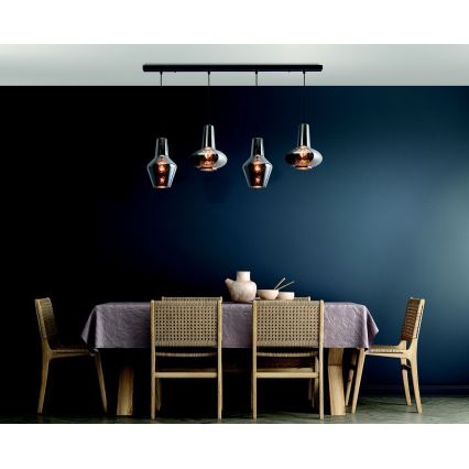 Zambelis 17151 - Pendel 4xE27/40W/230V
