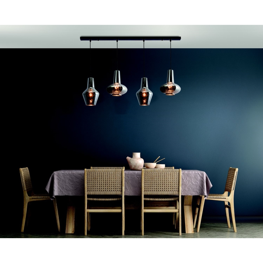 Zambelis 17151 - Pendel 4xE27/40W/230V