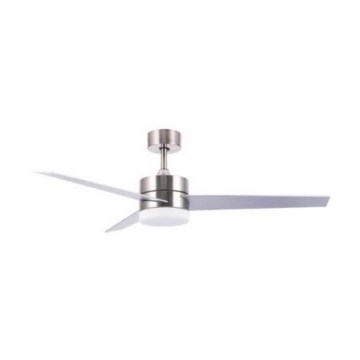 Zambelis 19134 - LED loftventilator LED/15W/230V 3000/4000/6000K mat krom + fjernbetjening