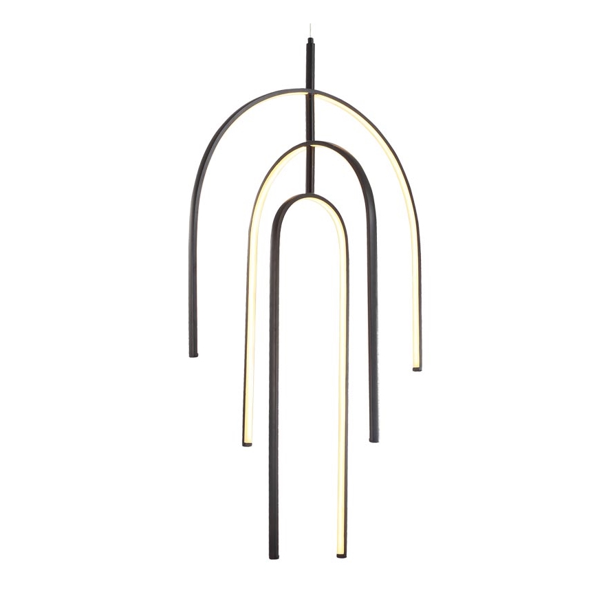 Zambelis 1932 - LED pendel dæmpbar LED/80W/230V sort