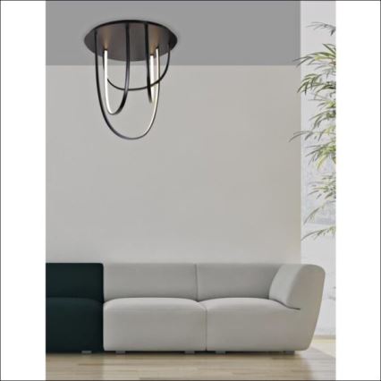 Zambelis 1951 - LED loftlampe dæmpbar LED/80W/230V sort