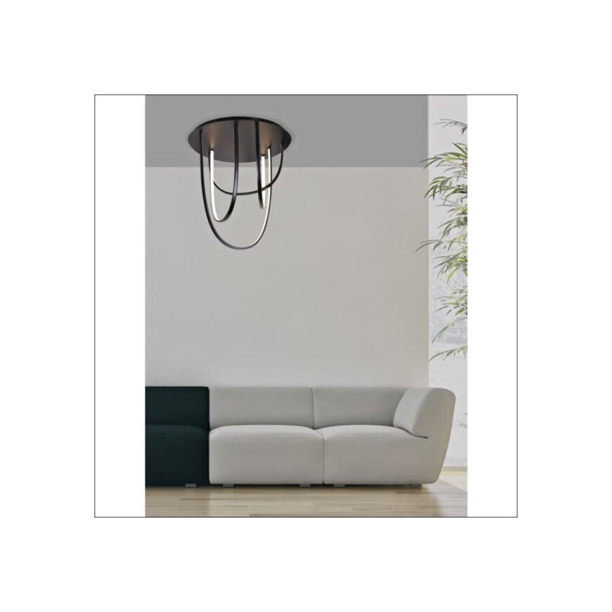 Zambelis 1951 - LED loftlampe dæmpbar LED/80W/230V sort
