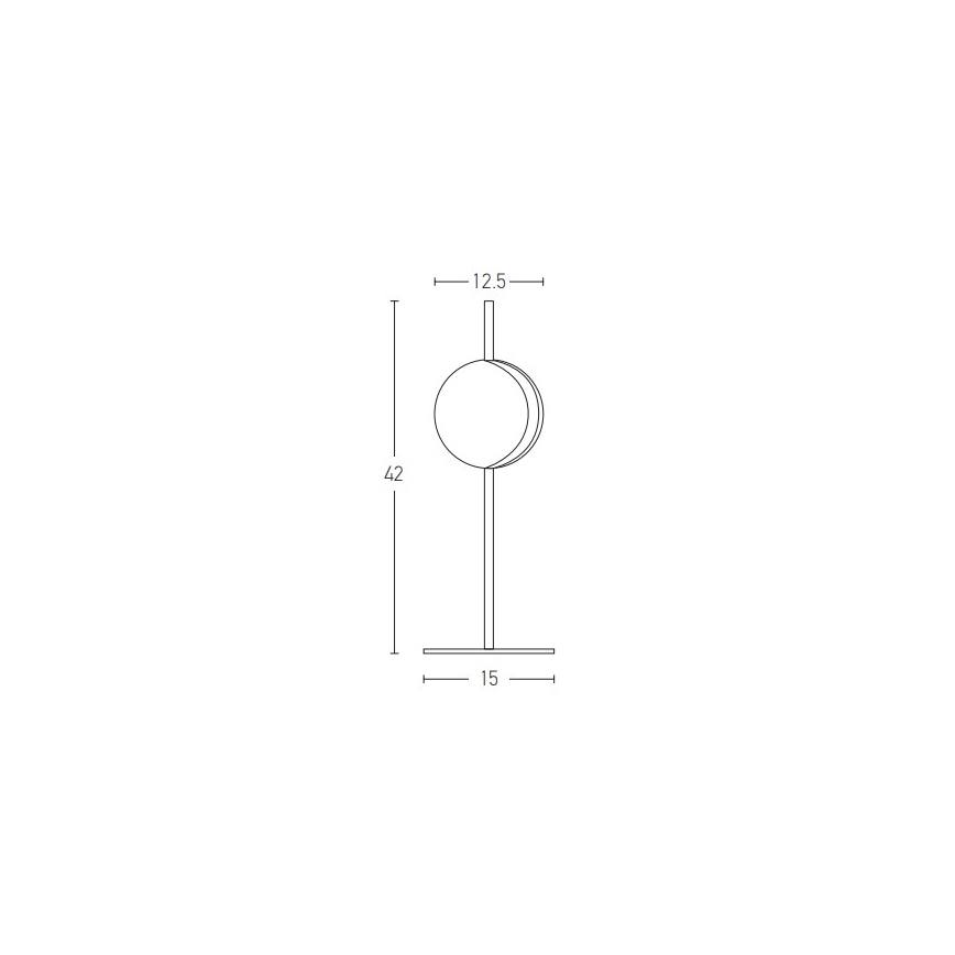 Zambelis 2004 - LED bordlampe LED/8W/230V