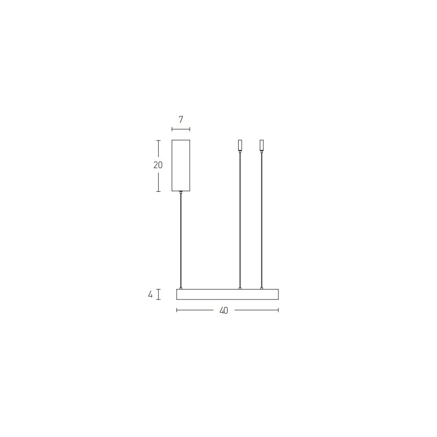 Zambelis 2005 - LED pendel dæmpbar LED/25W/230V guldfarvet