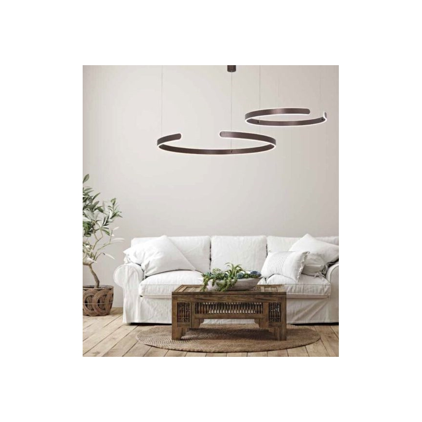 Zambelis 2013 - LED pendel dæmpbar LED/40W/230V brun