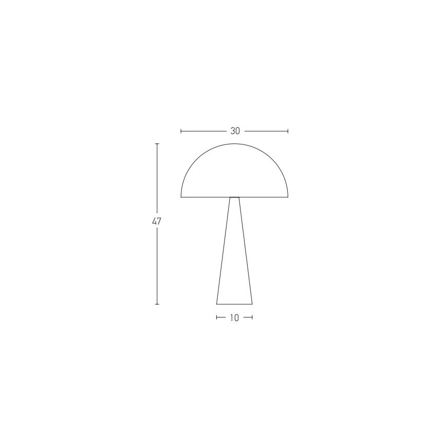 Zambelis 20211 - Bordlampe 1xE27/25W/230V guldfarvet