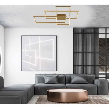 Zambelis 2022 - LED loftlampe dæmpbar LED/55W/230V guldfarvet
