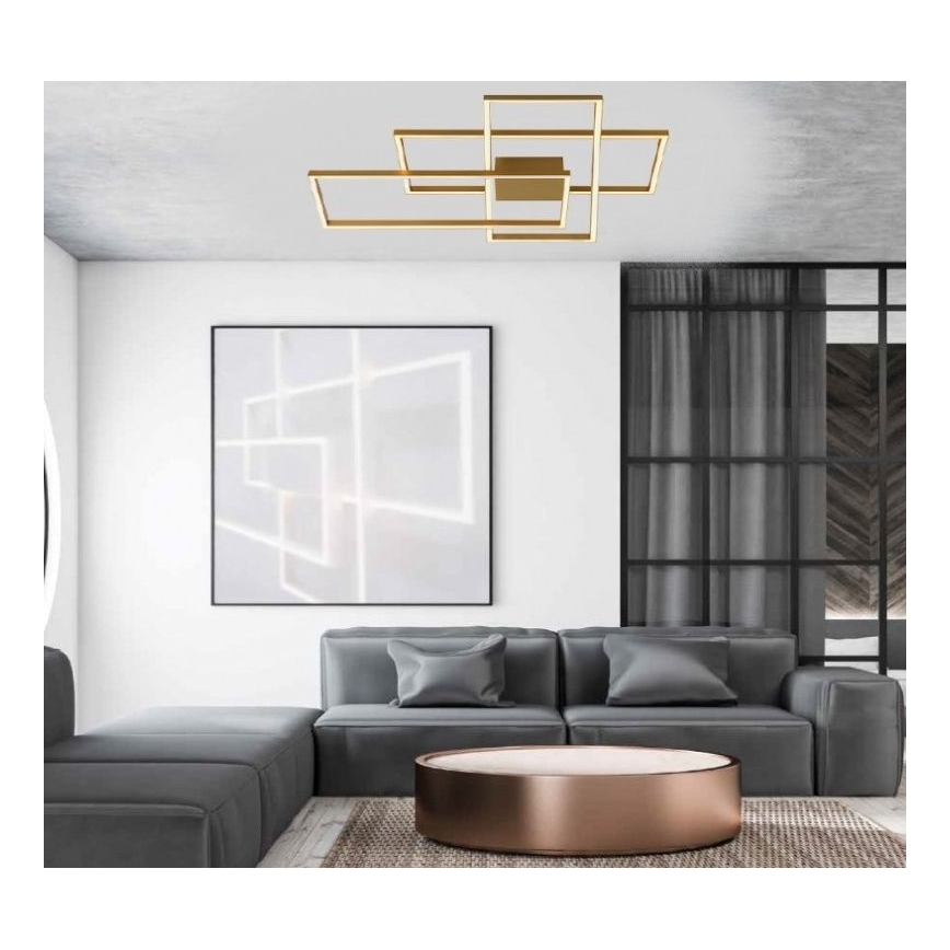 Zambelis 2022 - LED loftlampe dæmpbar LED/55W/230V guldfarvet