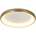 Zambelis 2058 - LED loftlampe dæmpbar LED/60W/230V diameter 80 cm guldfarvet