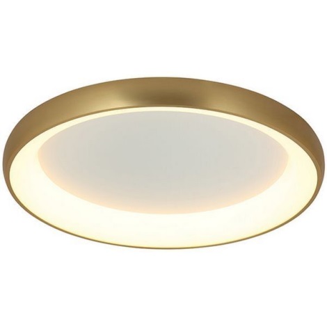 Zambelis 2058 - LED loftlampe dæmpbar LED/60W/230V diameter 80 cm guldfarvet