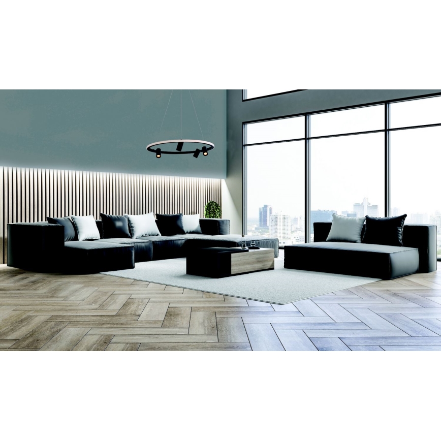 Zambelis 22013 - LED pendel dæmpbar LED/59W/230V diameter 79 cm sort