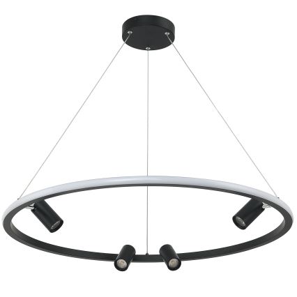 Zambelis 22013 - LED pendel dæmpbar LED/59W/230V diameter 79 cm sort