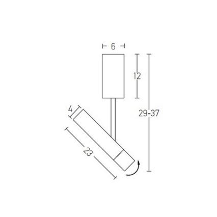 Zambelis 22028 - LED pendel LED/4W/230V